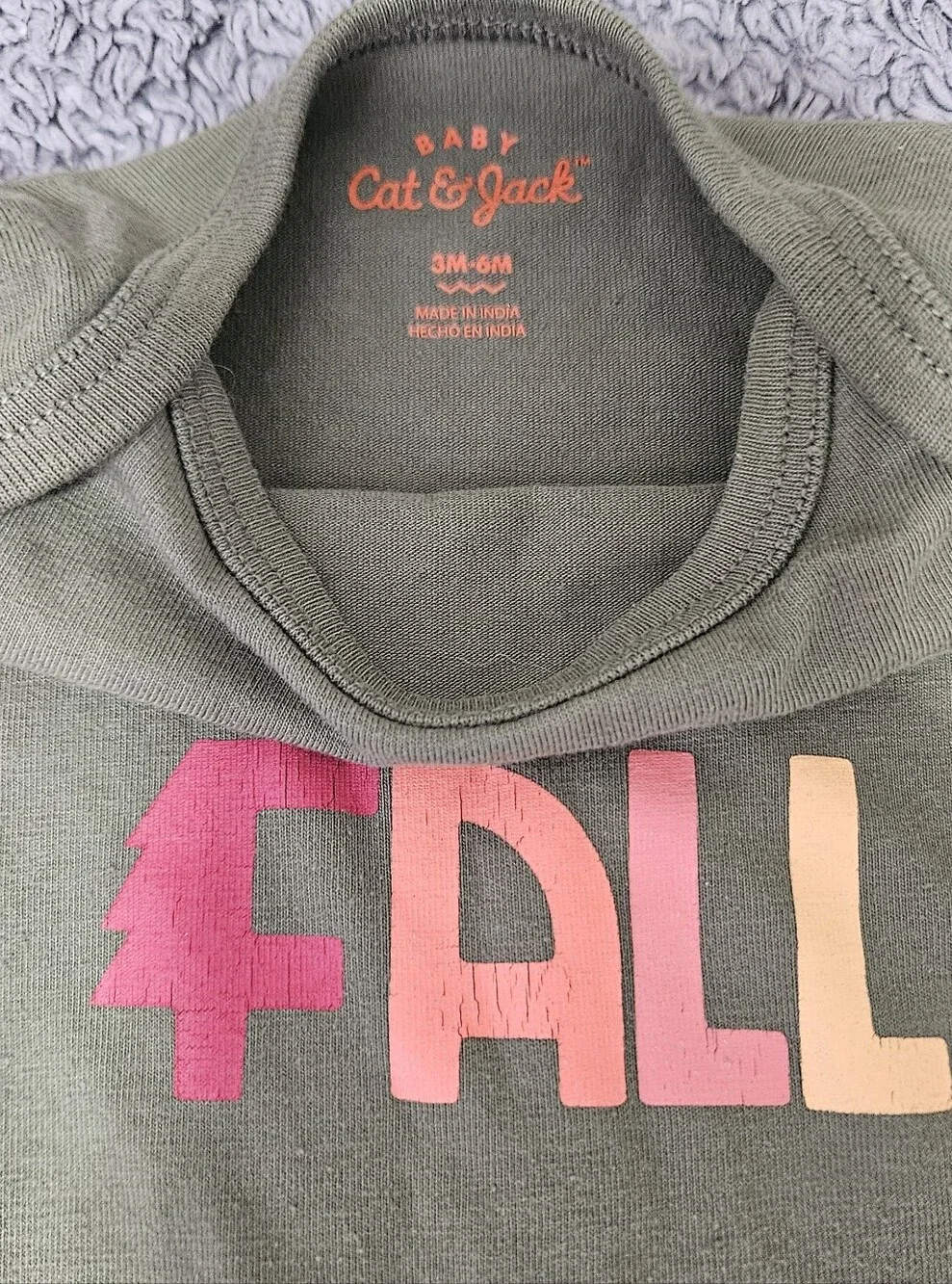 Hello Fall Cat & Jack Onepiece